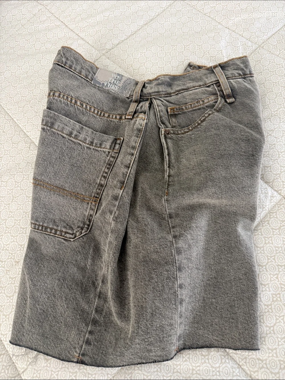 We The Free Boomerang high rise long Shorts